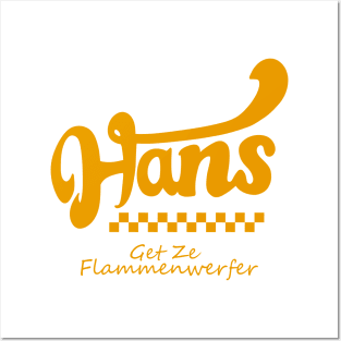 Hans (Standard) Posters and Art